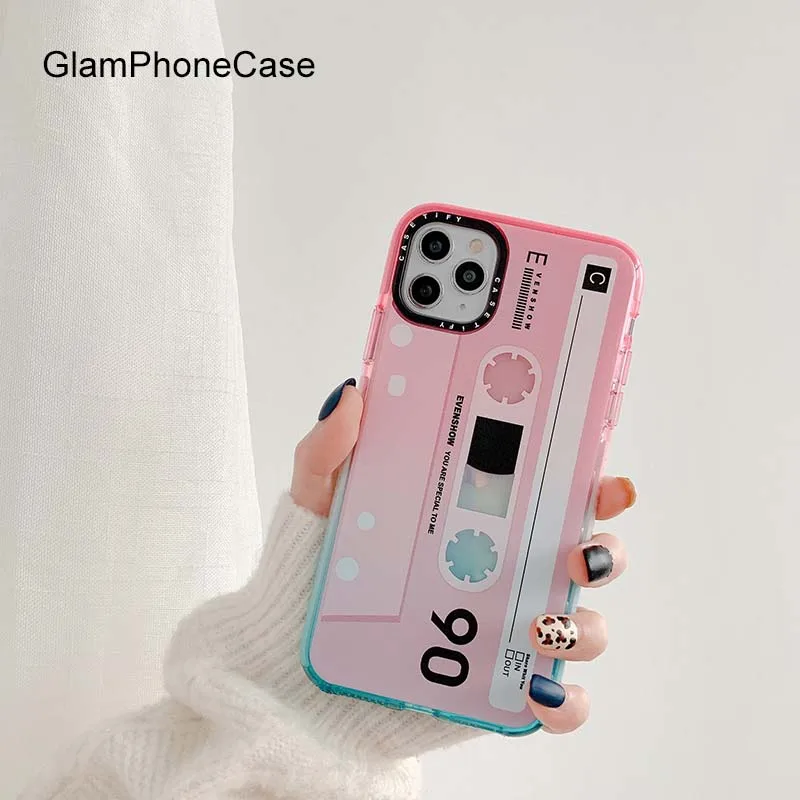 Чехол GlamPhone чехол 90 дюймов магнитная лента для iPhone11Pro/Max X XS Max XR мягкий силиконовый