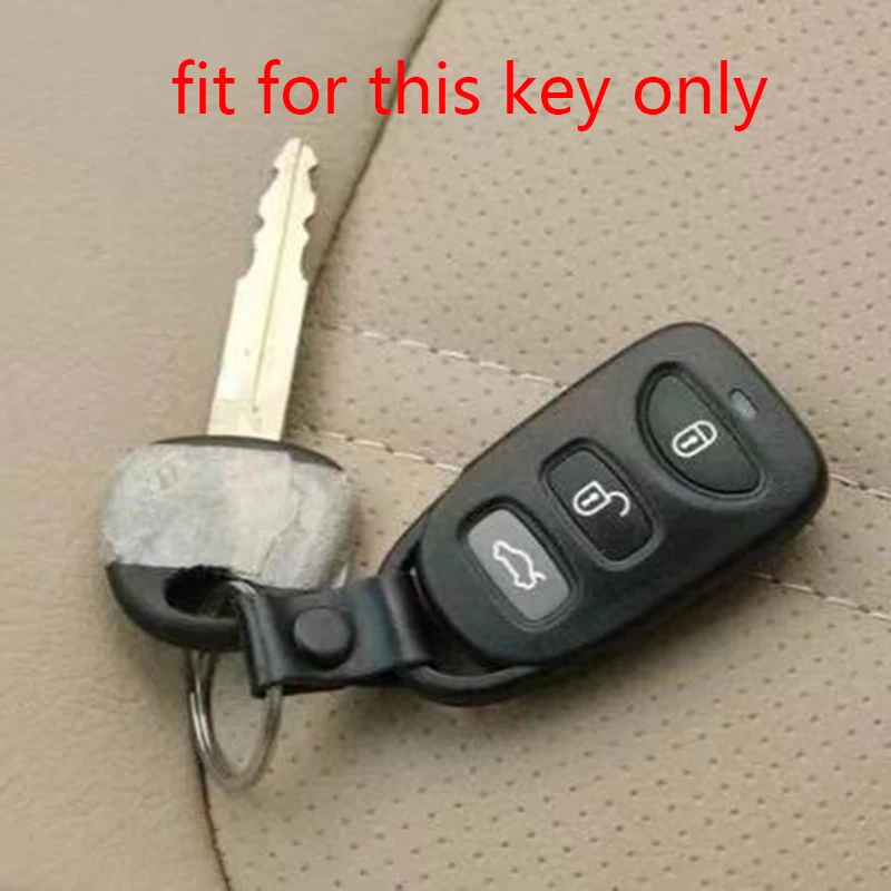 Силиконовая резина 3 кнопки брелок для ключей защитный набор милый чехол Kia Cerato