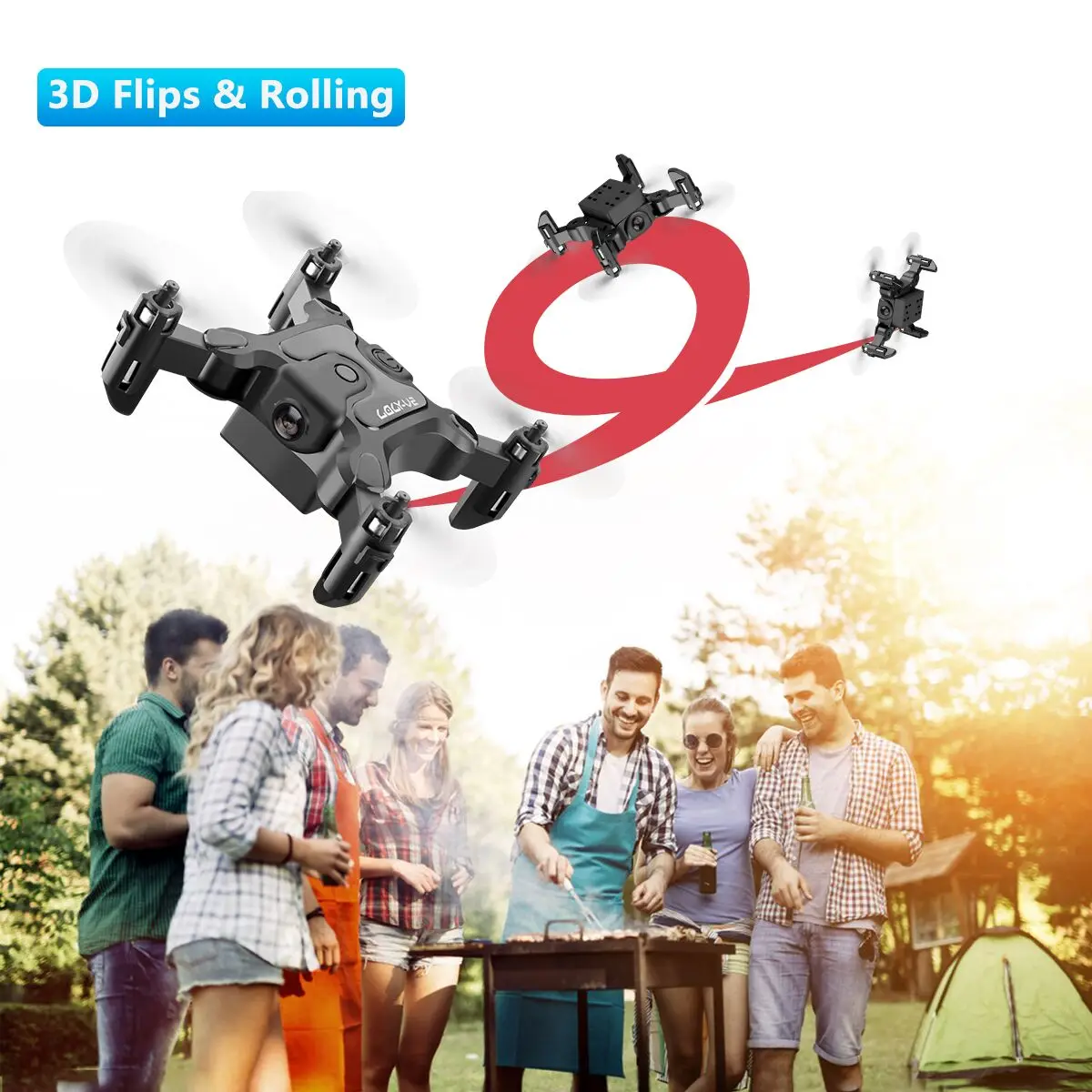 новый мини дрон v2 1080p hd камера wi fi fpv д