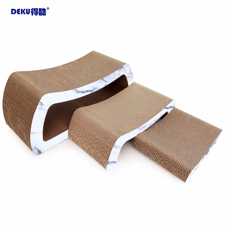 Высокоплотная гофрированная бумага из трех предметов картонная игрушка для