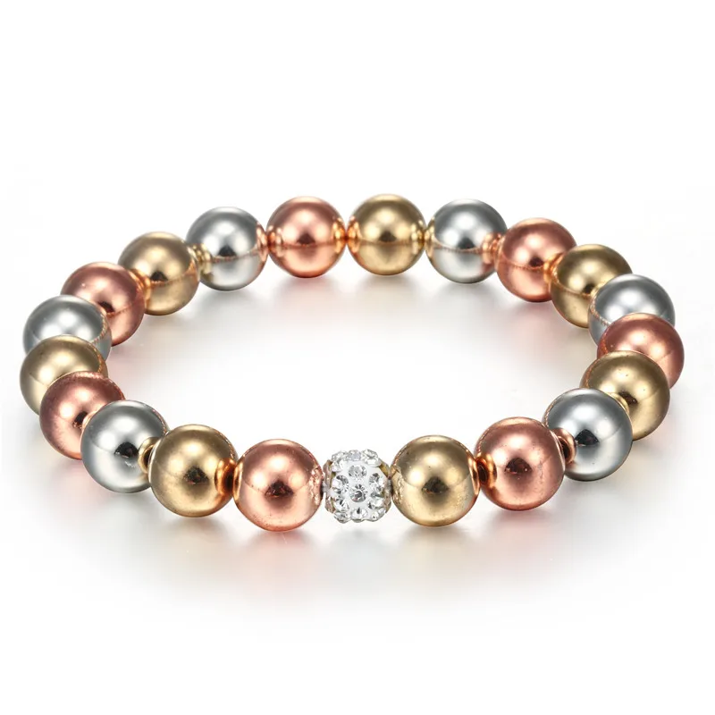 CWEEL бисерный Кристальный браслет с бабочкой и из эластичной чакры ручной работы