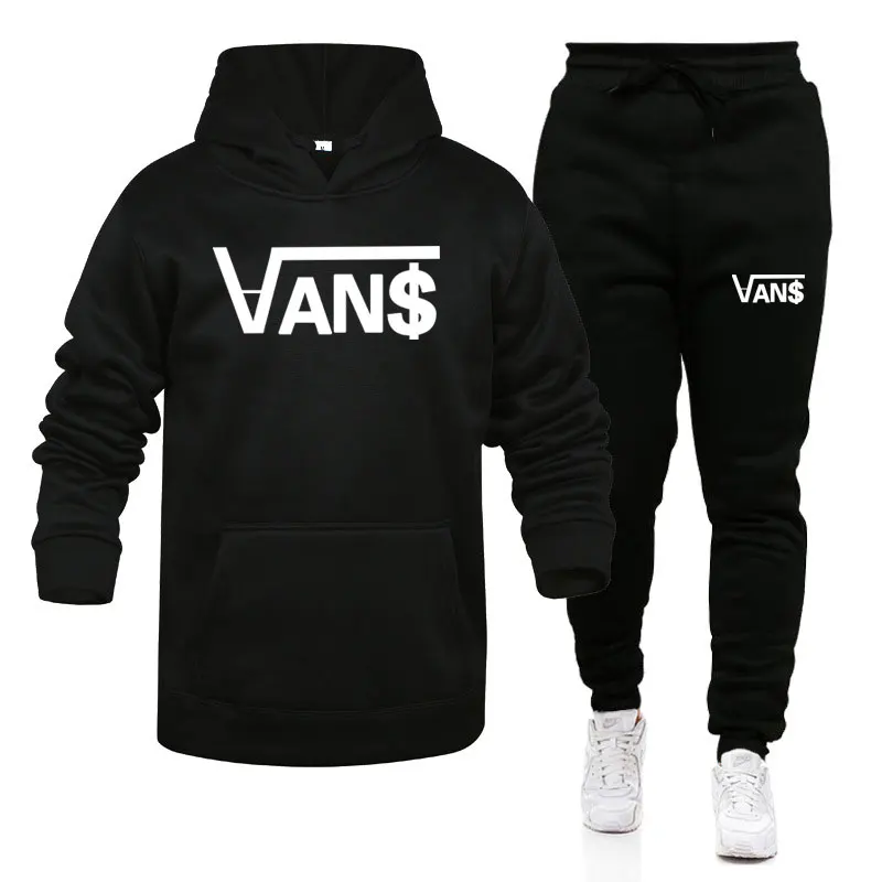 

Autumn/Winter 2020 new alphabet print hoodie for men Casual fashion for lovers running sports hoodie for two pieces set