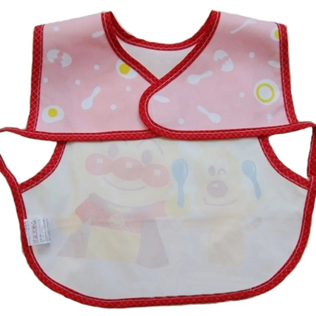 Водонепроницаемый Анти-грязный детский нагрудник без рукавов с рисунком из