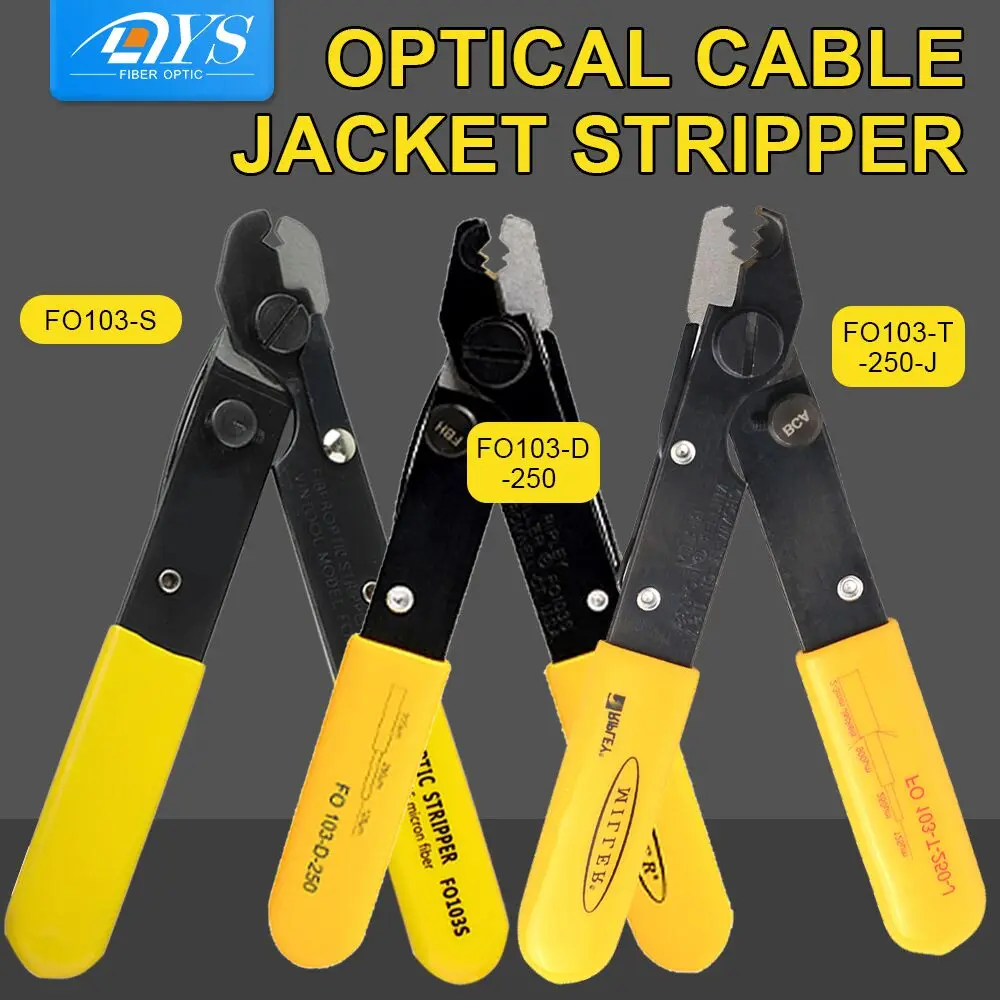 

Miller Clamp Fiber Optic Cable Stripper F0103-S\F0103D-250\F0103T-250-J FTTH Fiber Stripping Pliers