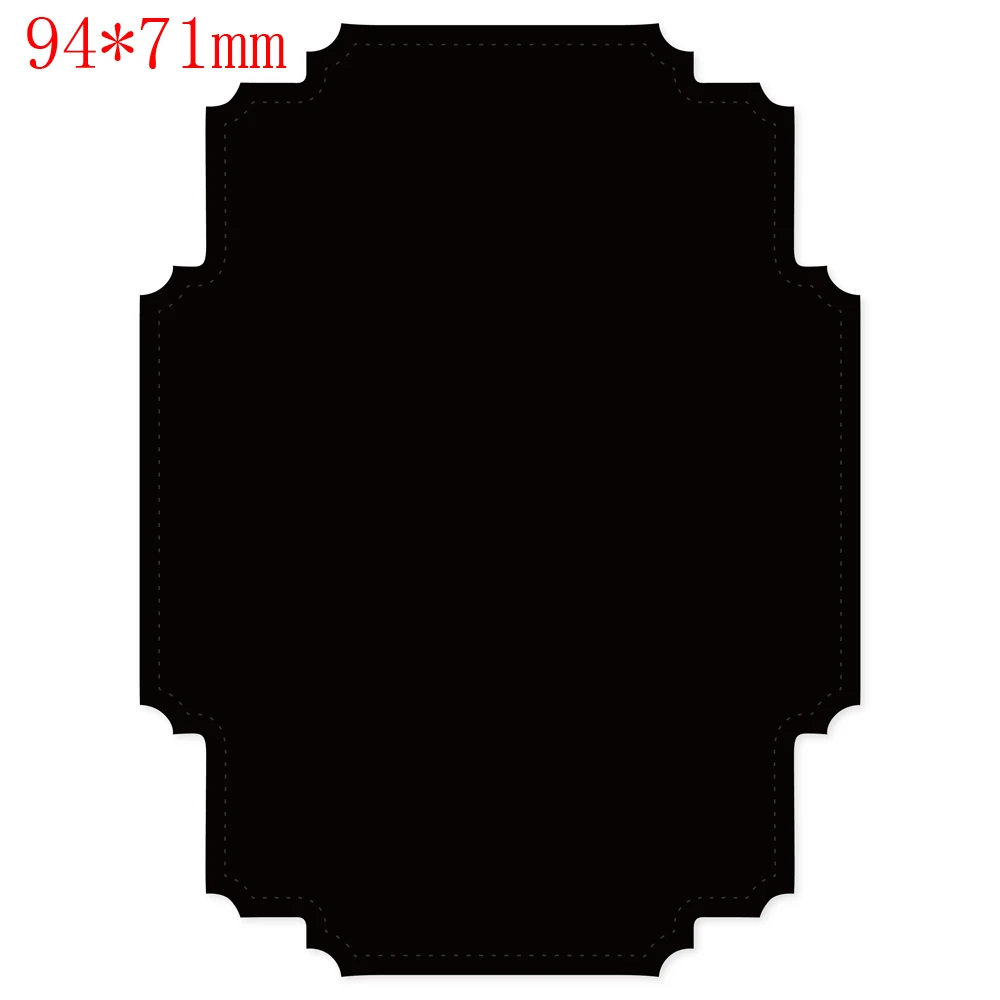 Hollow Frame Etched Metal Cut Die Template For DIY Scrapbooking Embossing Paper Card Making Decorative Craft 2019 New Custom | Дом и сад