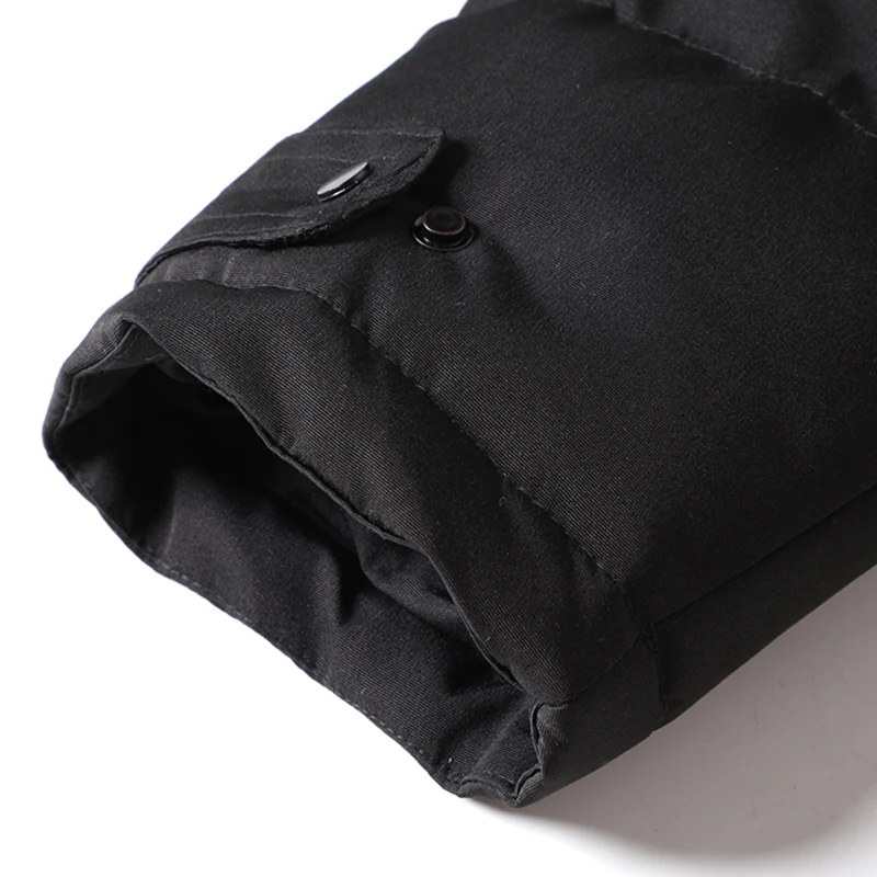 

Men's Cotton Padded Jackets Men 2020 Casual Warm Cotton Coats Down Jacket Male Coat Winter Thick Hooded Down Jackets Men