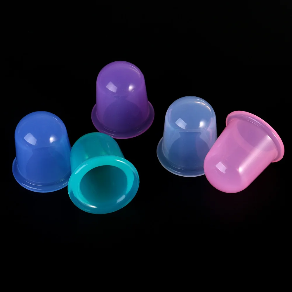 

5pcs Silicone Body Cupping Therapy Pain Relief Tight Muscles Cupping Cup