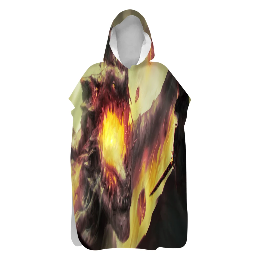 Мощное пляжное банное полотенце Dragon для детей и взрослых оптом Прямая поставка |