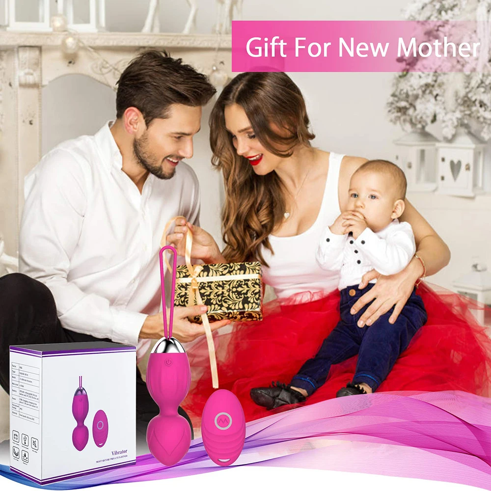 10-скоростной шарик Кегеля с дистанционным управлением вагинальные плотные