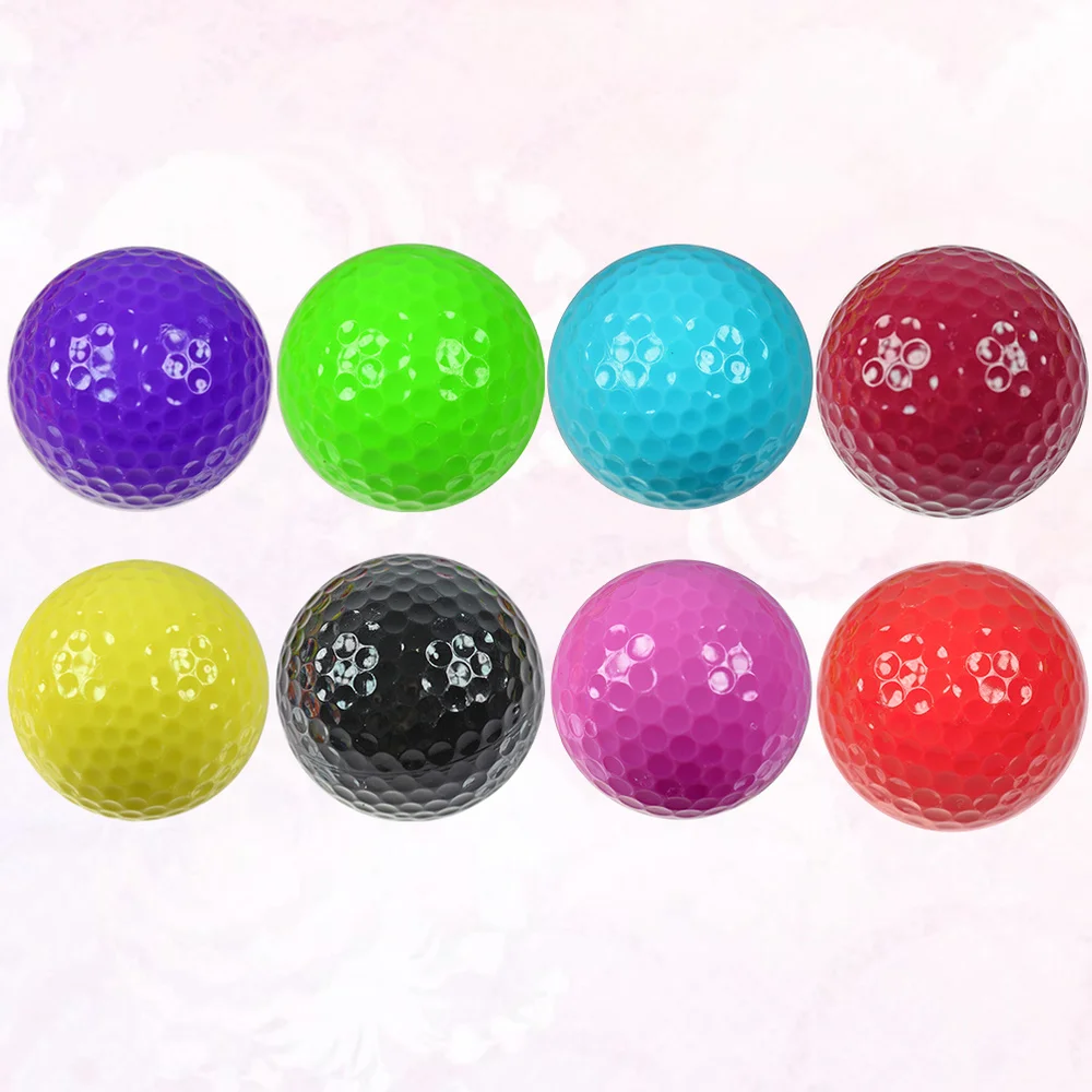 

4pcs Hollow Non-porous Swing Training Aids Indoor Practice Balls for Indoor(Random Color)