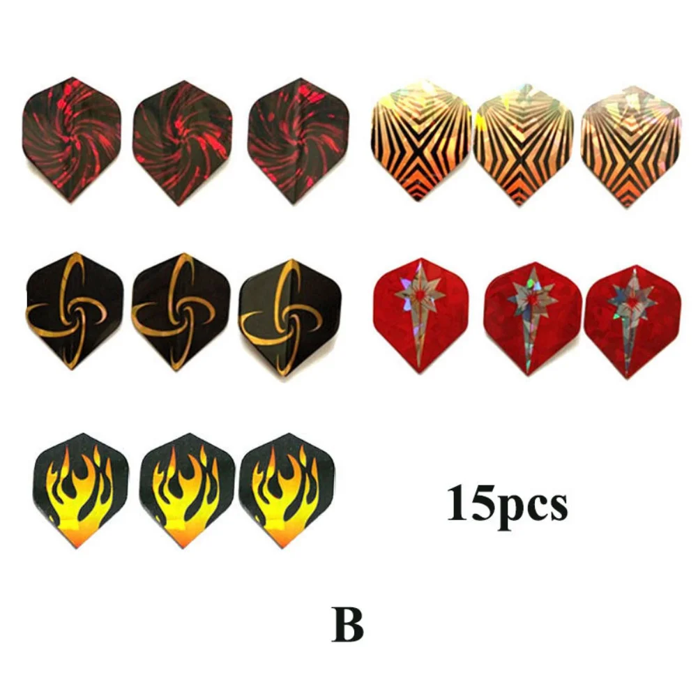 Набор светоотражающих лазерных дротиков и крыльев профессиональные Летающие