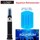 Рефрактометр Соленость 0-100ppt соль 1,000-1.070sg для аквариума соленая вода соленоватая морская atc Соленость рефрактометр Aqurium