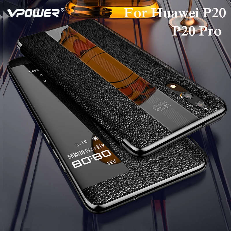 Для huawei p 20 Lite P20 Pro Чехол Vpower с кристаллами, прозрачная, для телефона защита soфт+ Твердый Чехол-Гибрид Для huawei p 20 p20 lite чехол