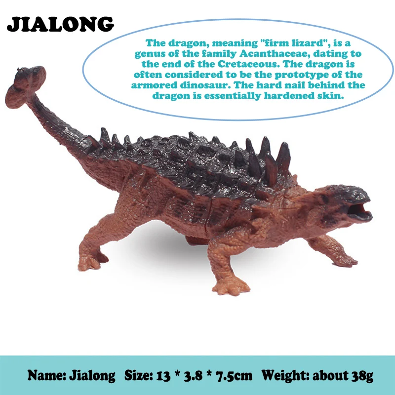 Набор из 6 большие мягкие резиновые динозавра Модели имитационная модель с