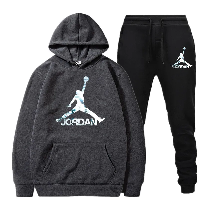 Новая мужская толстовка с капюшоном Теплый спортивный костюм Jordan 23 спортивная мужская толстовка с капюшоном