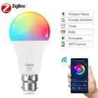 Умная светодиодная RGB лампа Zigbee, яркая лампа для Tuya Smart Life, Smart Things, Alexa Google Home