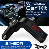 mayitr 1pc wireless audio mp3 player portable fast charging usb charger handsfree phone car fm transmiter