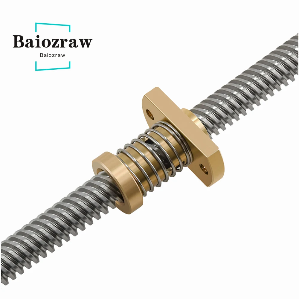 T8 защита от люфта ходового винта Гайка используется для того чтобы обновить