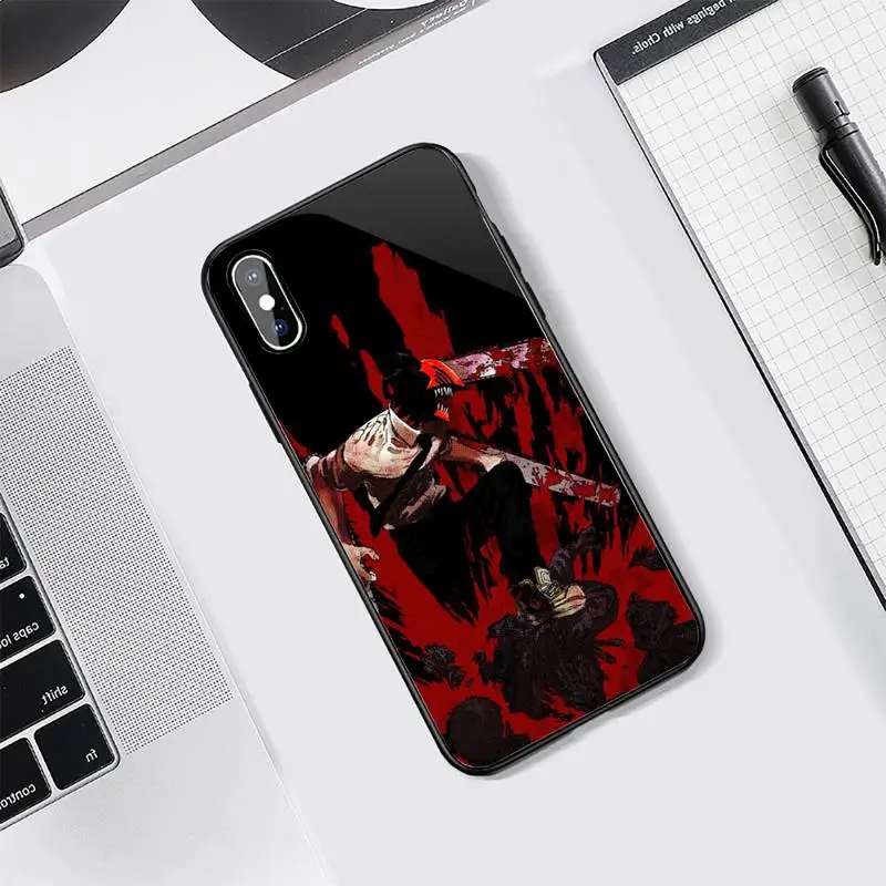 

Dorohedoro Anime pattern high quality luxury Phone Case Tempered glass For iphone 5C 6 6S 7 8 plus X XS XR 11 PRO MAX