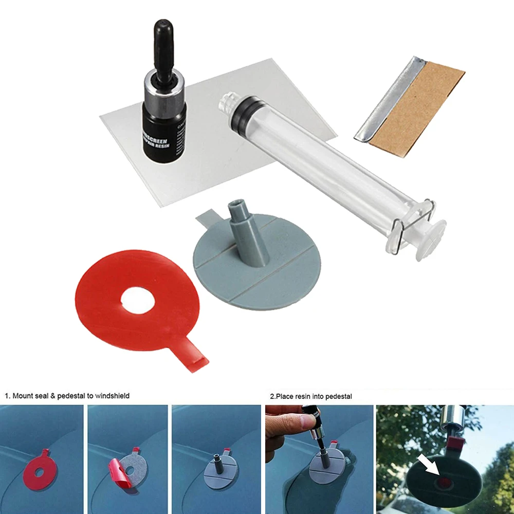 

Glass Crack Car Window Repair Tool Automotive Glass Fluid Antioxidant Waterproof Anti dust 10ml