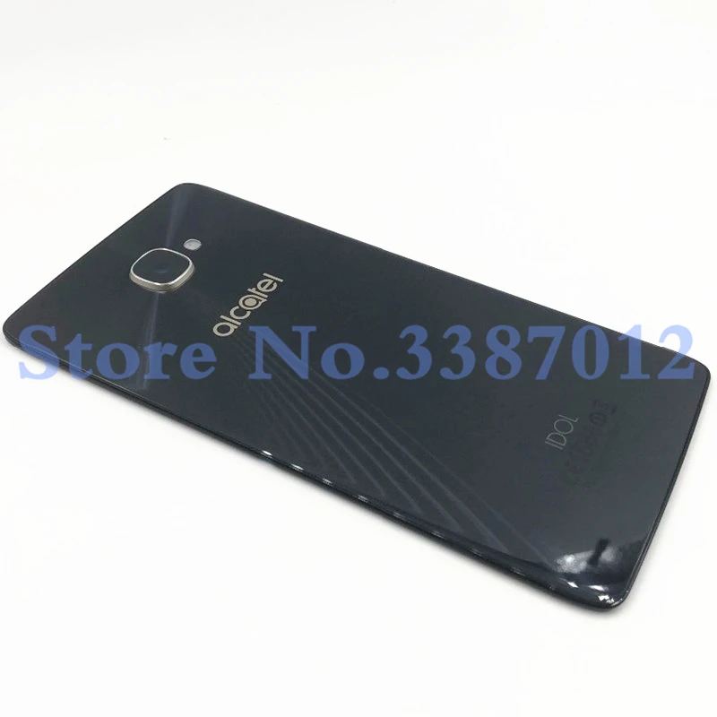 Новинка для Alcatel One Touch IDOL OT6070 6070k 6070y 6070 стеклянная задняя крышка батарейного