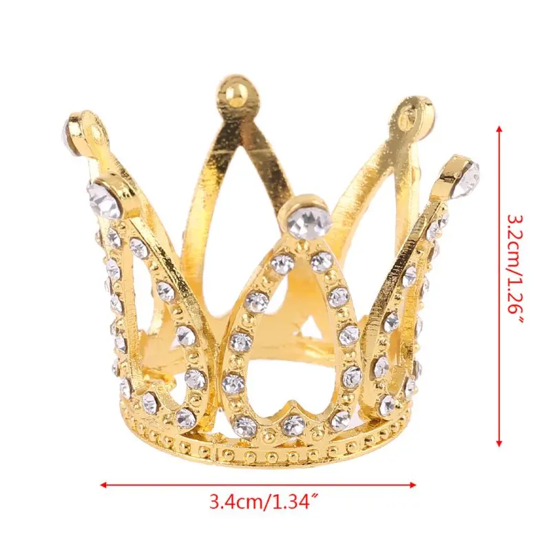 

Baby Crown Photo Photography Props Headband Ring Mini Decoration Newborn Girls Princess Luxury Fashion Memorial Birt