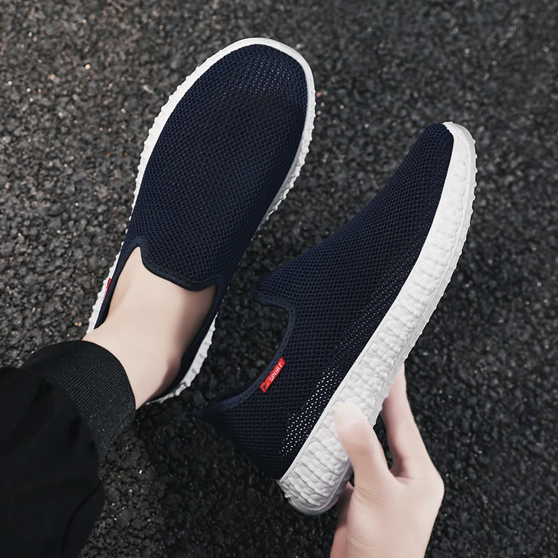 

2020 Mens Casual Shoes Men Slip-on Sock Sneakers Breathable Light Walking Jogging Running Men Sneakers Outdoor Jogging Shoes