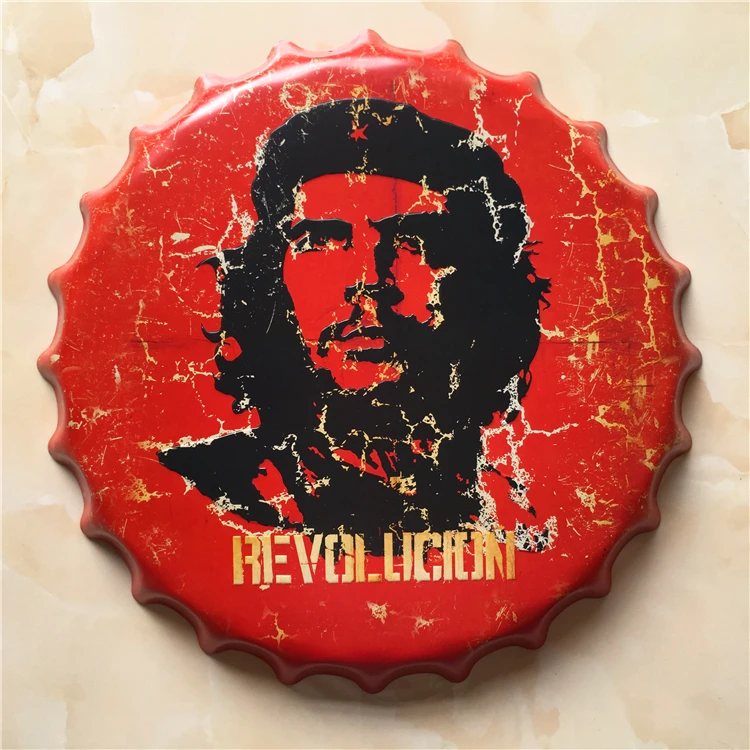 Большая крышка для пива REVOL licon жестяная табличка с логотипом винтажная