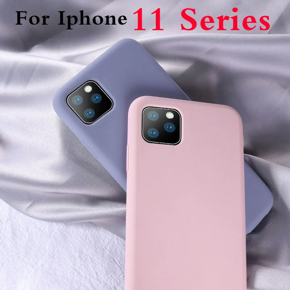 Модный Роскошный оригинальный силиконовый чехол для Apple 11 Pro Max Girl простой