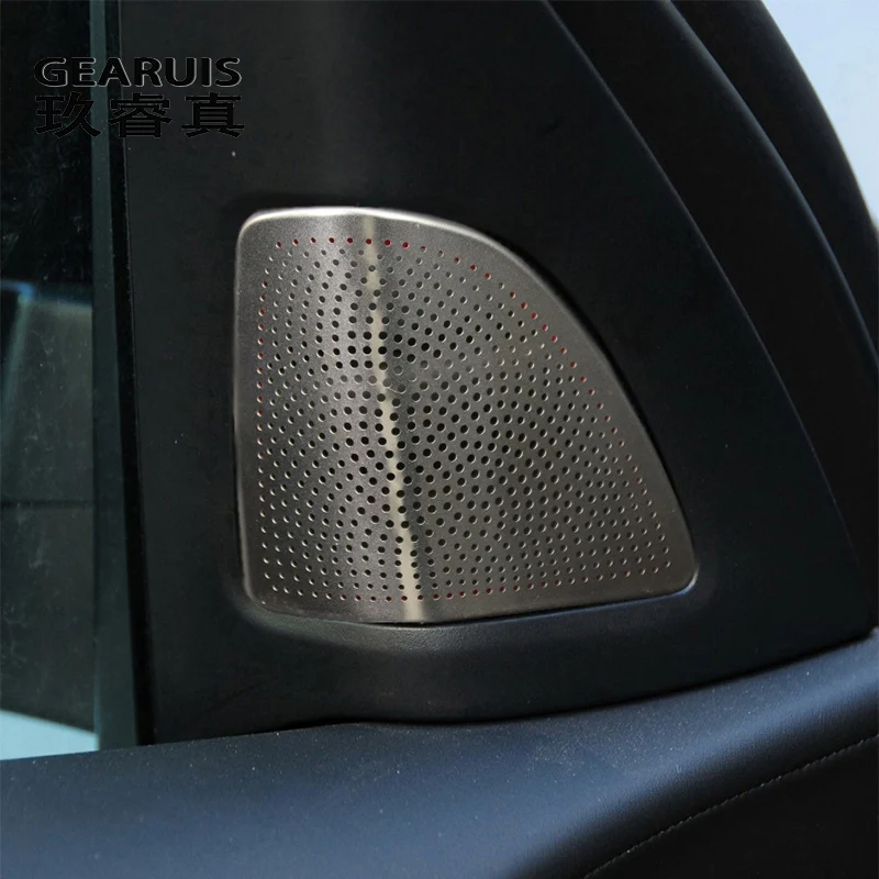 Стайлинг автомобиля крышка тройного динамика для BMW X6 E71 2009-2014 интерьер передняя