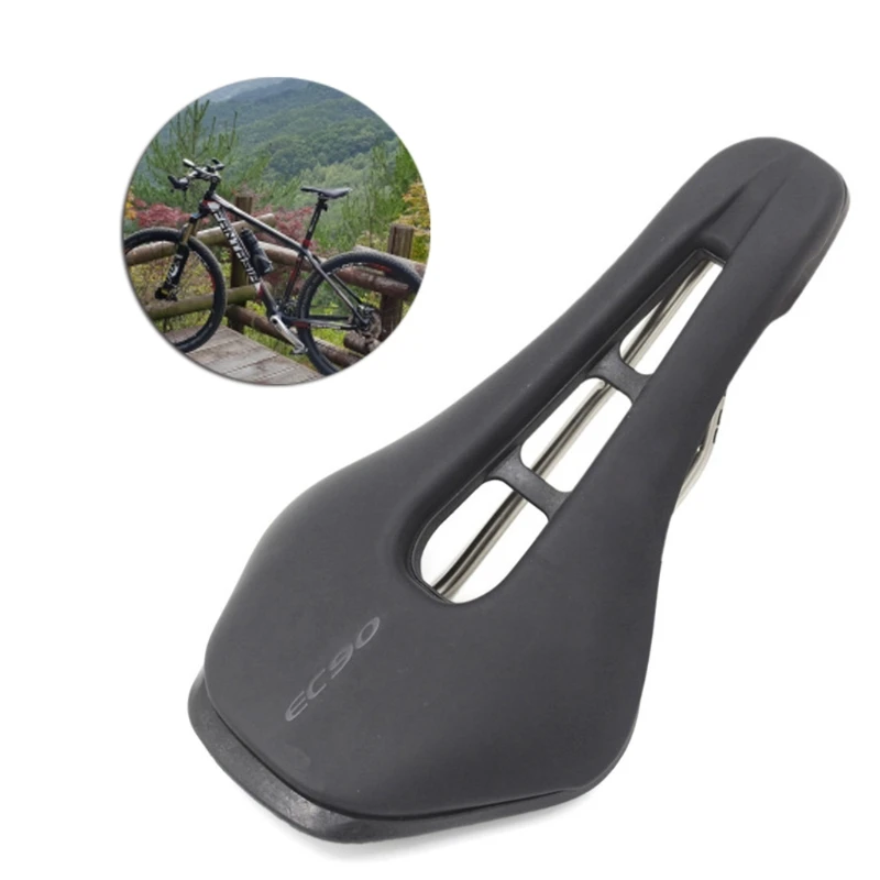 

Carbon Fiber MTB Road Bike Saddle Mountain Bicycle Parts Hollow Seat Cushion Pad
