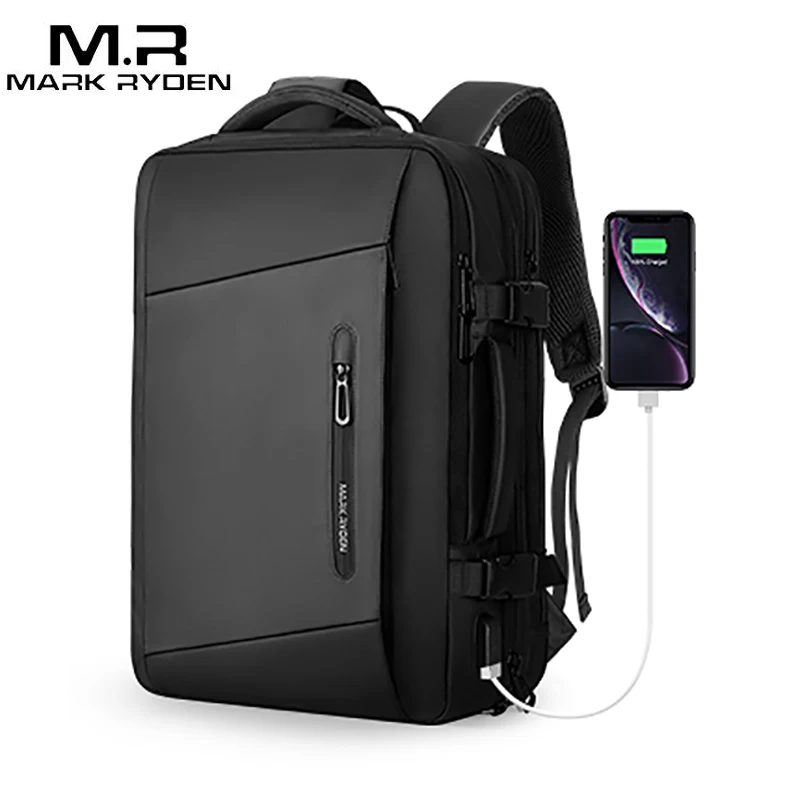 Деловой рюкзак Mark Ryden для 17 дюймового ноутбука мужской дождевик многослойная