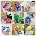 Популярный чехол honey Drink Tea 3D для AirPods 1 2 Pro Box, мягкий силиконовый беспроводной Bluetooth-наушник, защитный чехол, аксессуары