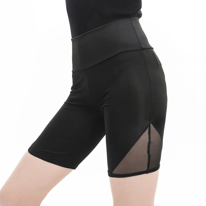 

2020 Mesh Patchwork Shorts For Women 2019 Summer Bottom Quick-drying Slim Shorts Elastic Waist Mountain Climbing Mini Shorts