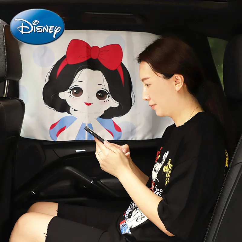 

Disney Princess Car Curtain Sunshade Magnetic Car Sunshade Sunshade Sunscreen Heat Insulation Sunshade Car Accessories