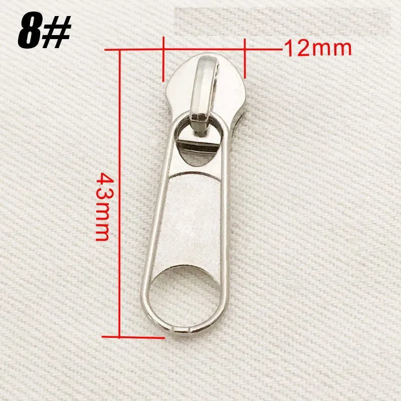 10pcs Instant Fix Zipper Repair Kit Universal Head Replacement Zip Slider Teeth Rescue Design DIY Sewing | Дом и сад
