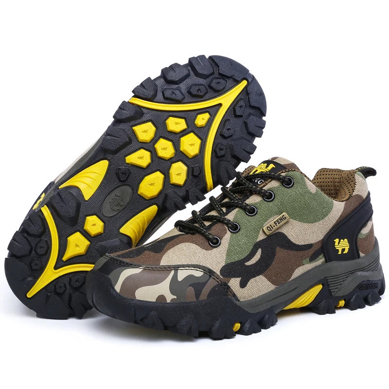 

Outdoor Shoes Men Women Mountaineering Hiking Shoes Anti-Slippery Breathable Climbing Hill Shoes Unisex Hiker Footwear Shoes