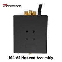 zonestar m4 4 in 1 out mix color the 4th 5th version hotend assembly four colors printhead nozzle 1 75mm filament printer