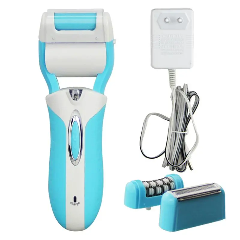 

3 In 1 Electric Epilator Hair Removal Painless Shaving Bikini Trimmer Foot File Pedicure Tools