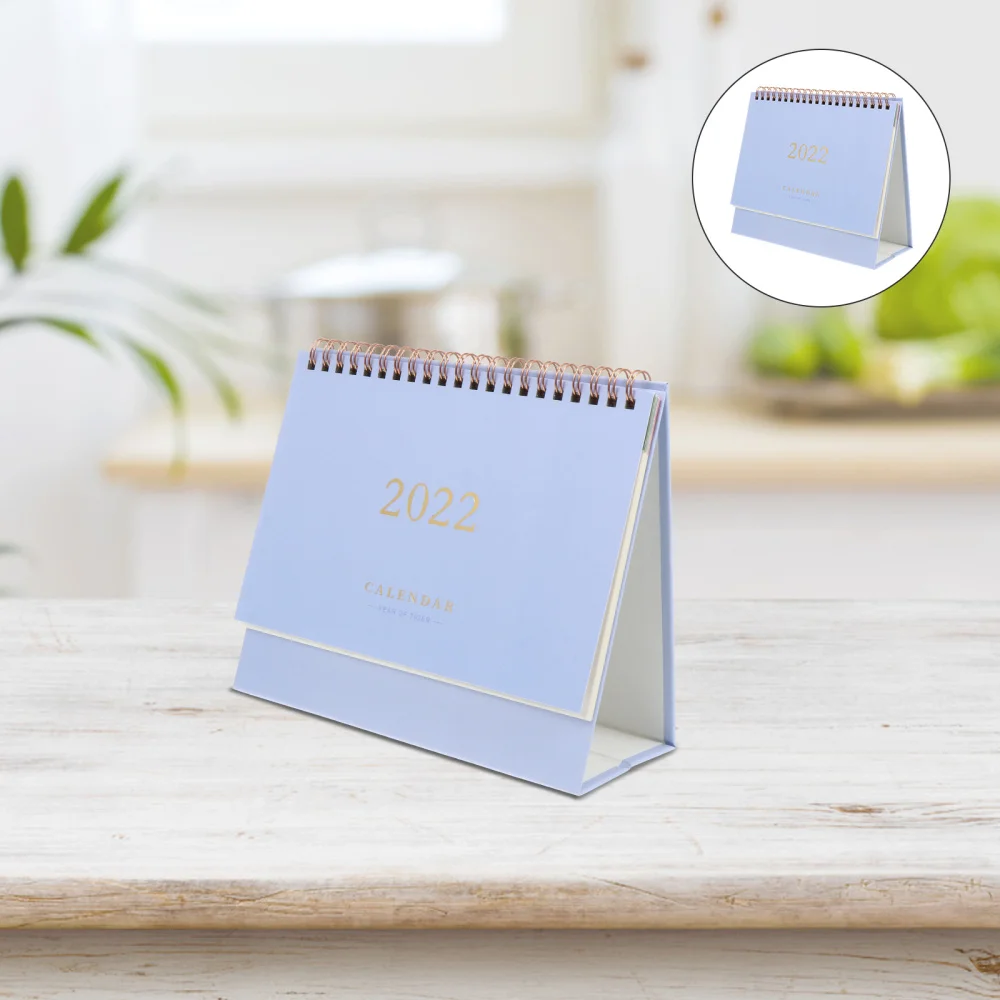 

1Pc Desk Calendar for Checking Time Writing Memos Plans Office Desk Calendar