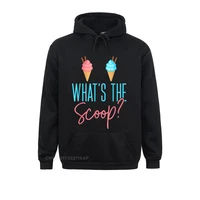 ice cream gender reveal what the scoop t shirt 2021 new men sweatshirts beach hoodies long sleeve summer hoods summerautumn