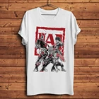 Футболка Midoriya Izuku All Might Bakugou Katsuki, забавная мужская белая Повседневная футболка с коротким рукавом, унисекс, уличная одежда MHA