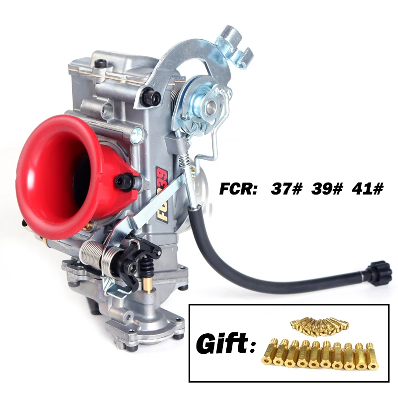 

Racing Carburetor For Dirt Bike MotorCross Scrambling FCR Carburetor Add Power 30% 28 41 39 35