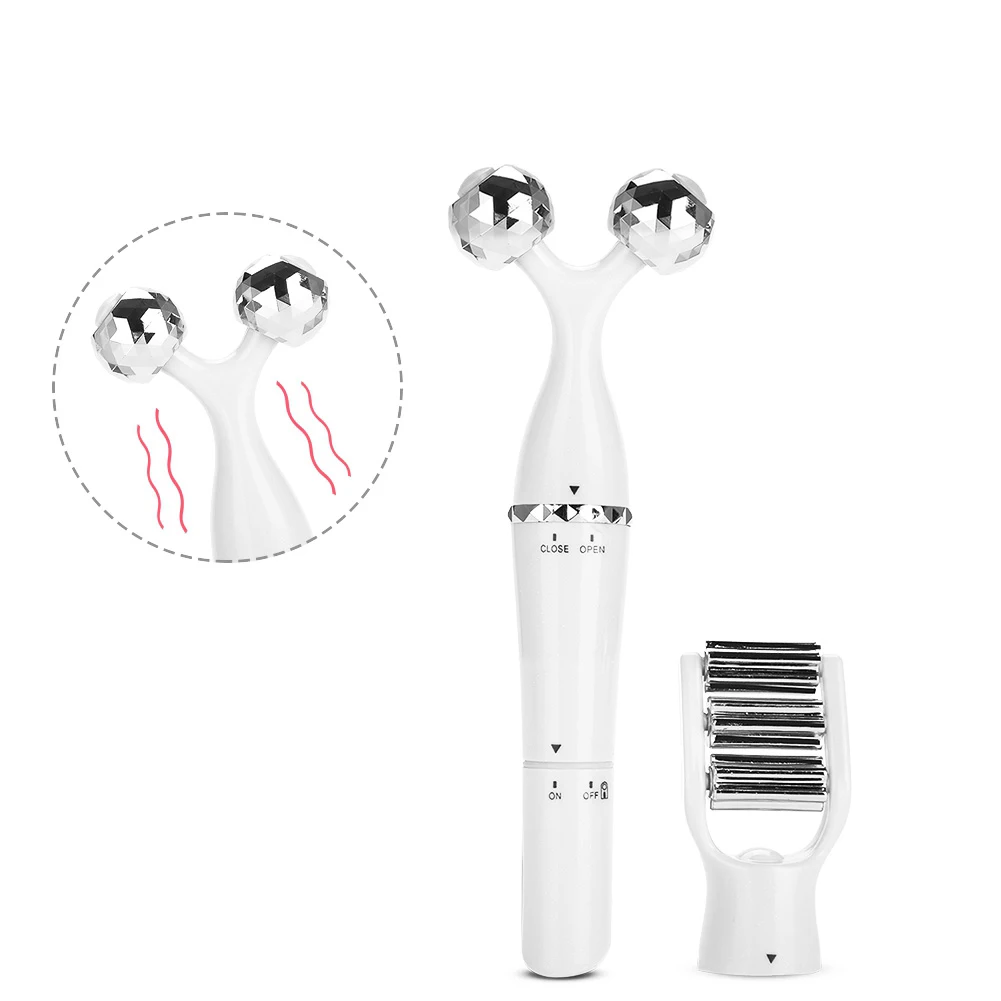 

3in1 Face Roller Massager for Face Lifting Wrinkle Remove Body Slimming Face Massage Instrument Beauty Tool