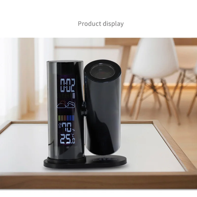 Новые цифровые часы для прогноза погоды настольные украшения дома