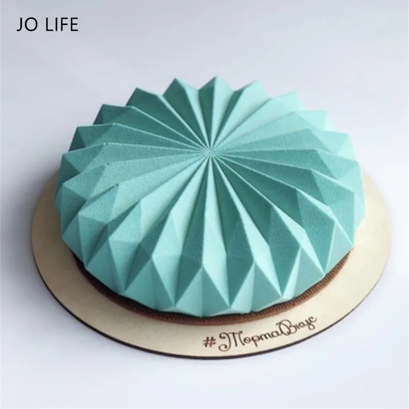 JO LIFE креативная форма для помадки силиконовая 3d формы круглые оригами украшения