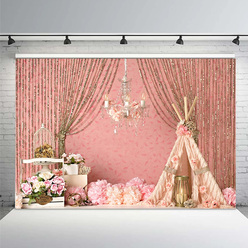 Бохо персиковая Дамасская занавеска богемный Ловец снов детский душ