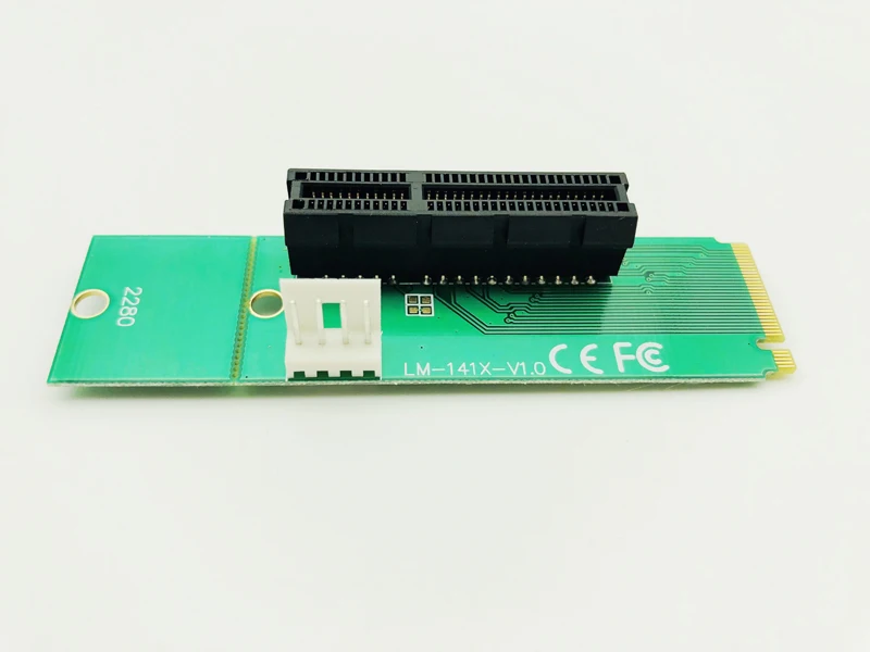 100 шт. M.2 стояк для мужчин и женщин PCIE M2 адаптер m.2 NGFF PCI Express 4x 1x слот переходная