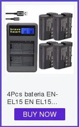 3 шт. EN-EL14 EN-EL14a батареи ENEL14 EL14+ ЖК-зарядное устройство для Nikon P7800, P7100, D3400, D5500, D5300, D5200, D3200, D3300, D5100, D3100