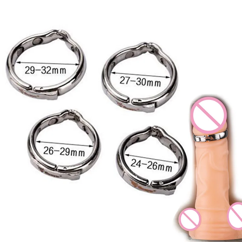Сплав металлический магнит терапия Cockring Мужской целомудрия устройство